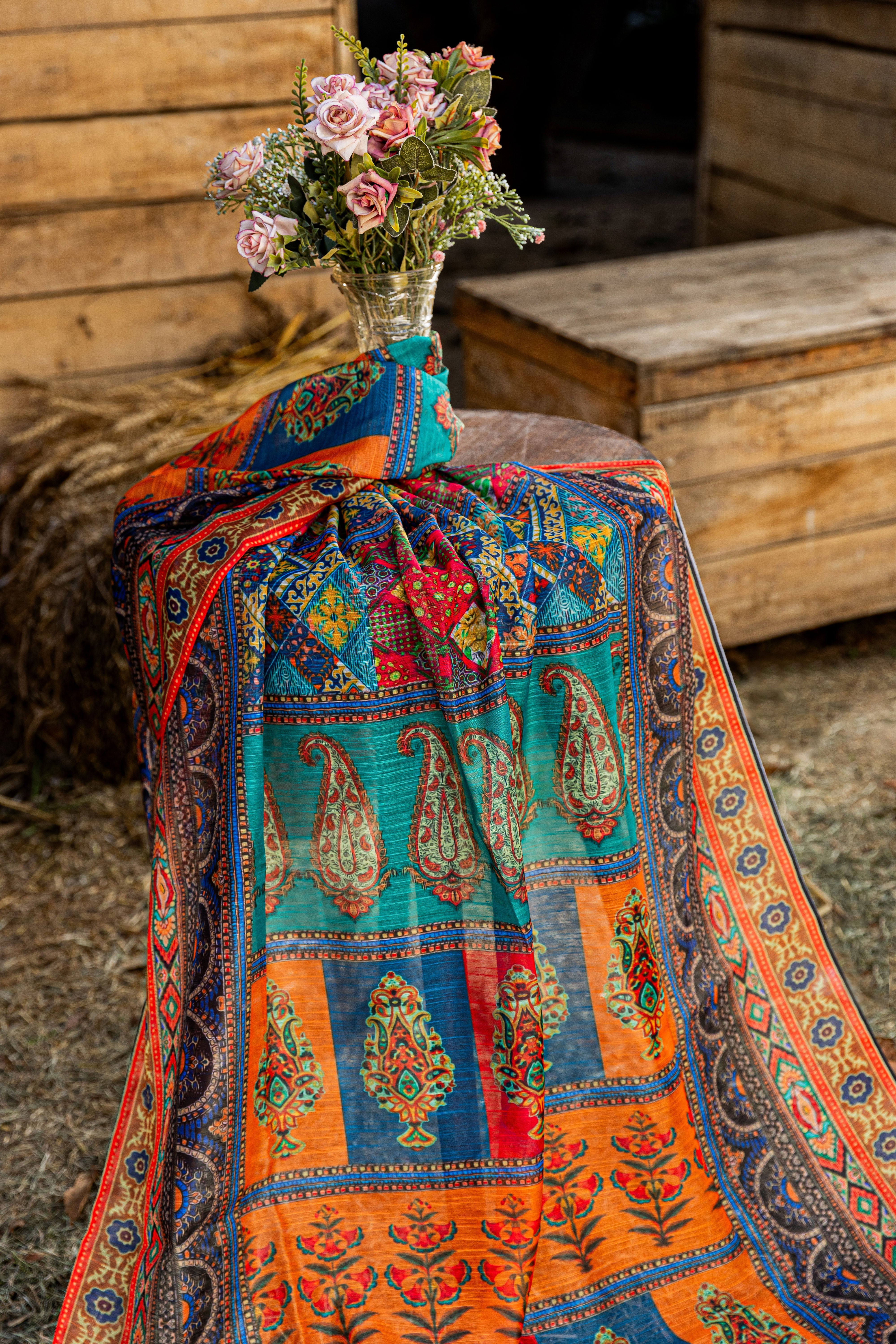 Gulmohar/Kalamkari